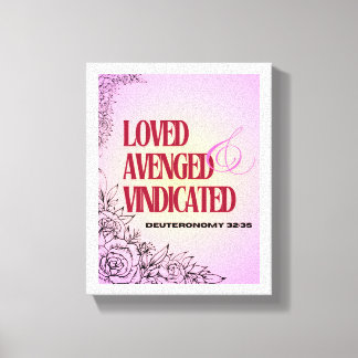 God's Help Daily Up Deuteronomy 32 Canvas Print