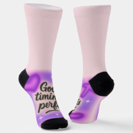 God's Timing is perfect purple y2k