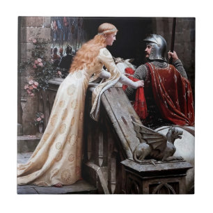 “Godspeed” Pintura Medieval por Edmund Blair Leigh