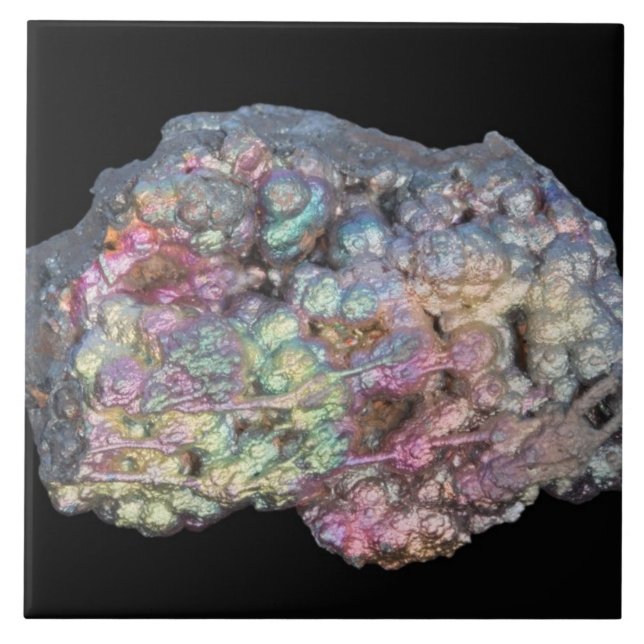 Goethite que mostra o Iridescence (Frente)