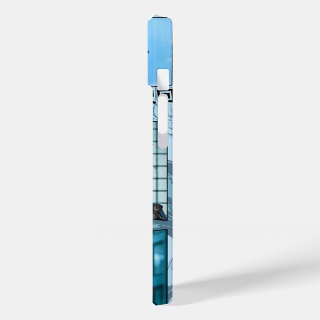 "Gojo Satoru Cool Vibes – Anime Aesthetic Phone Ca (Verso/Esquerda)