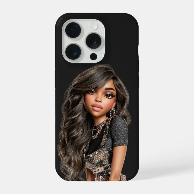 Gold Buckle Editorial Phone Case (Verso)