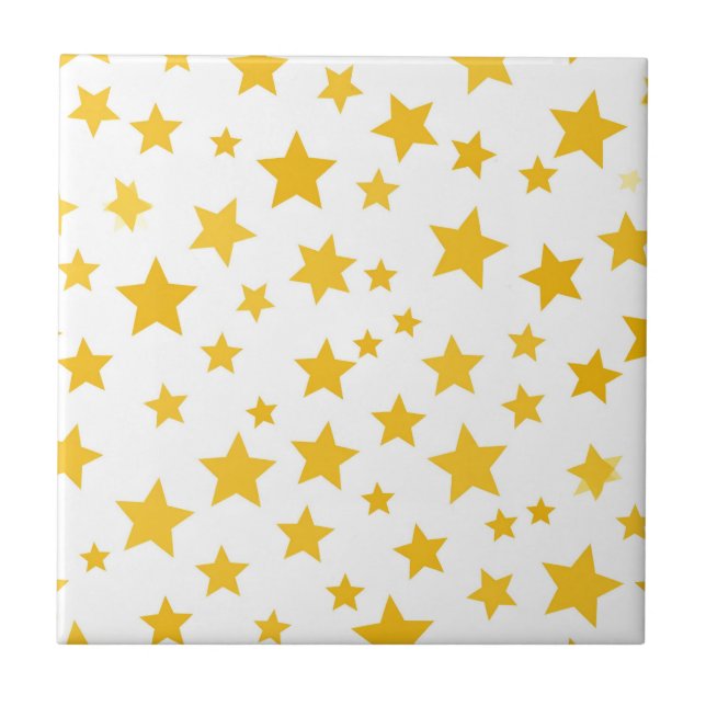 gold stars on white background (Frente)