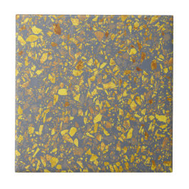 Gold Terrazzo Pattern