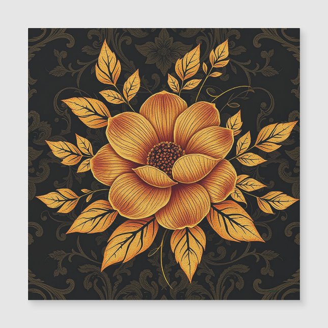 Golden Bloom Floral (Frente)