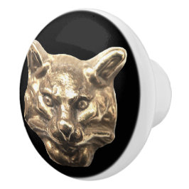 Golden Cat – goldene Katze – vergoldeter Kater