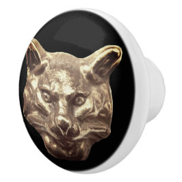 Golden Cat – goldene Katze – vergoldeter Kater