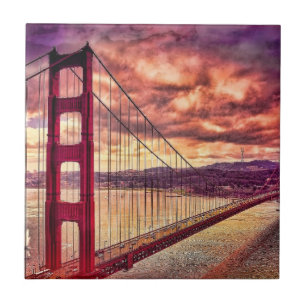 Golden gate bridge em San Francisco, Califórnia