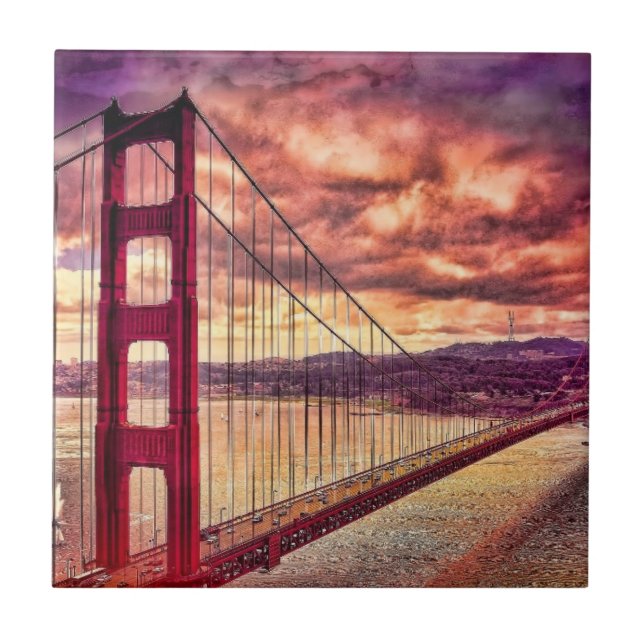 Golden gate bridge em San Francisco, Califórnia (Frente)