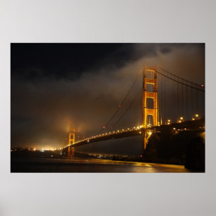 Golden gate bridge, poster