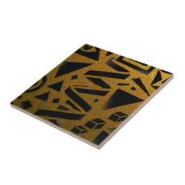 Golden Geometry: A Modern Glow