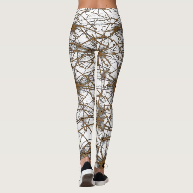 Golden Grid Leggings (Verso)