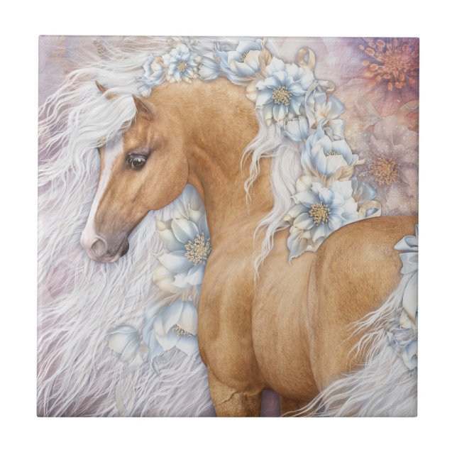 Golden Heart Art Tile (Frente)