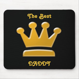 Golden Melhor Mousepad para Papai