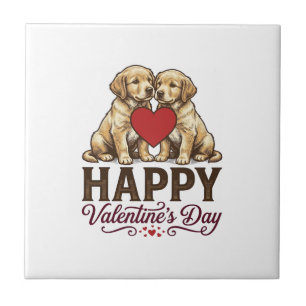 Golden Retriever Feliz Dia dos Namorados