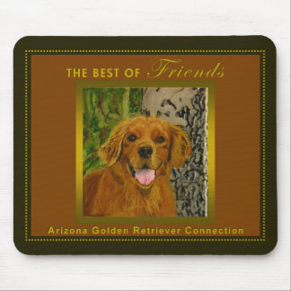 Golden retriever Mousepad da azeitona clássica &
