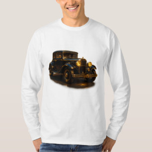 Golden Vintage Ride – Camisa Clássica Manga Longa