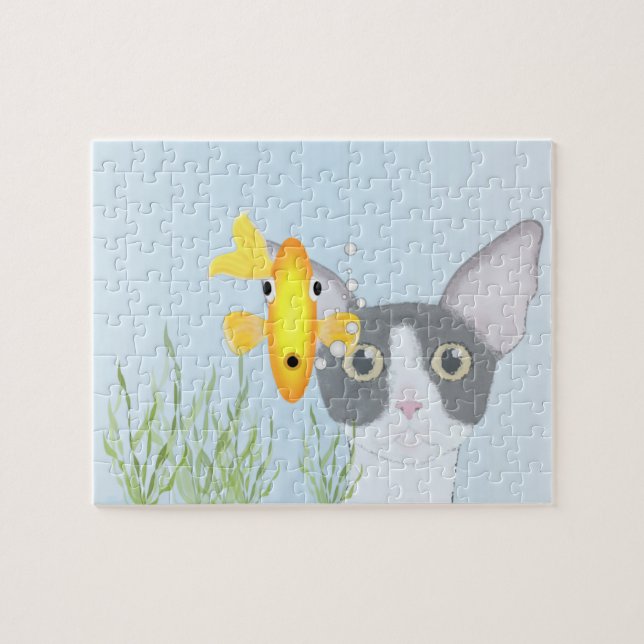 Goldfish Bowl Quebra-cabeça (Horizontal)