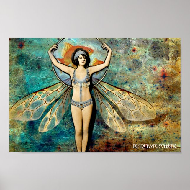 Goldfish Fae Poster (Frente)