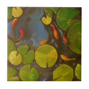 Goldfish Koi Pond Water Lily