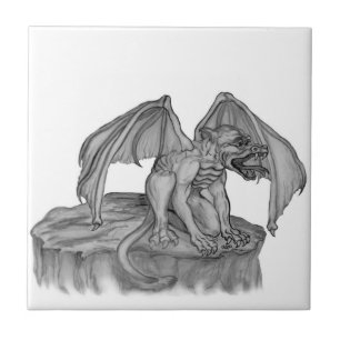 GOLEM - Gargoyle Design preto-e-branco