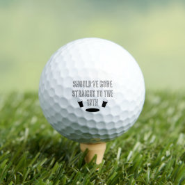 Golf Ball 19th Hole Golfer Gift Engraçado