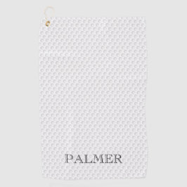 Golf Ball Dimples NAME Classic Modern Sports