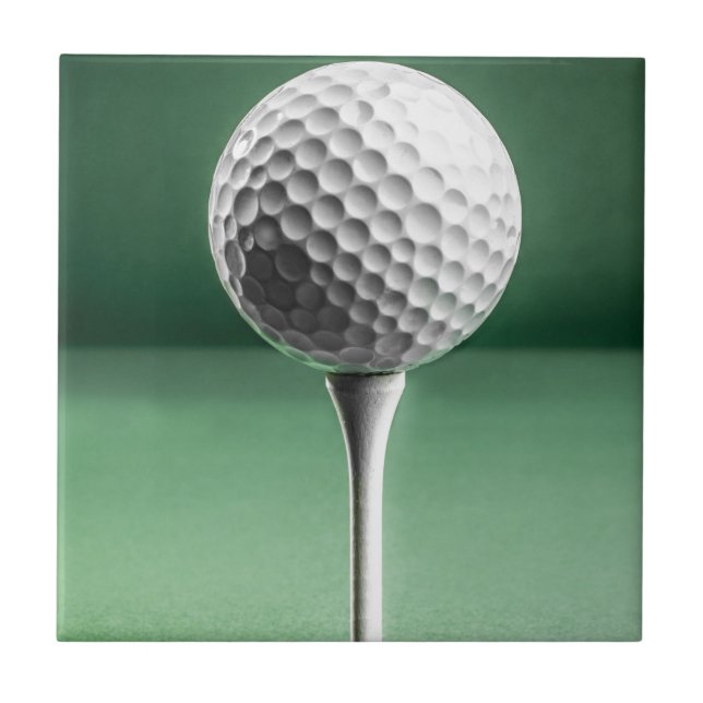 Golf Ball em Tee (Frente)