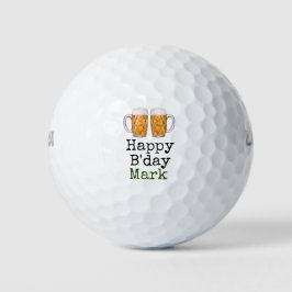 Golf Birthday para jogar golfe com Cerveja