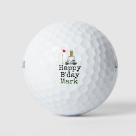 Golf Birthday para jogar golfe com nome de cerveja