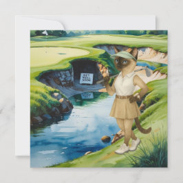 Golf - Consiga Bem Em Breve Cartão para os amantes