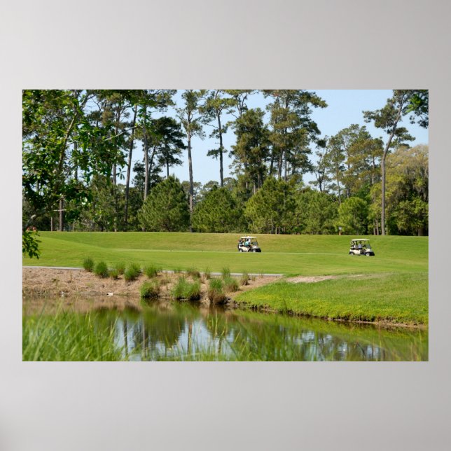 Golf Course Florida Poster (Frente)