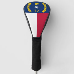 Golf Driver Cobrir com Bandeira da Carolina do Nor