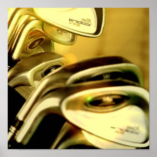 Golf Drivers Poster Impressão
