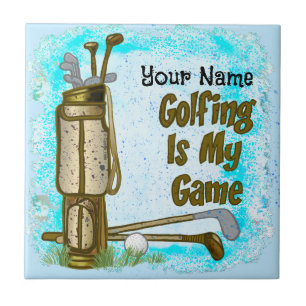 Golf é meu azulejo de Jogo