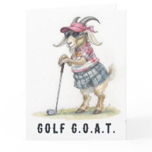 Golf G.O.A.T. - Cartão Golf Grande