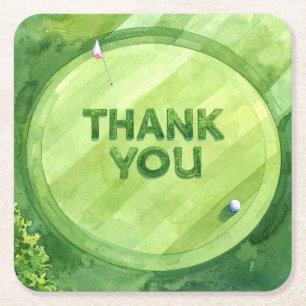 Golf Obrigado Porta-Copos Campo de Golfe Elegant