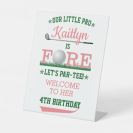 Golf PAR-TEE 4º Aniversário Bem-vindo