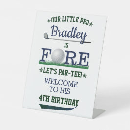 Golf PAR-TEE 4º Aniversário Bem-vindo