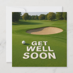Golf recebe um bom texto perto do bunker para o go