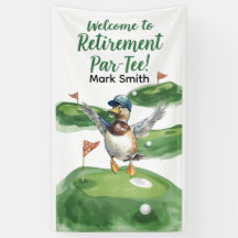 GOLF RETIREMENT Tee off ParTee for golfer