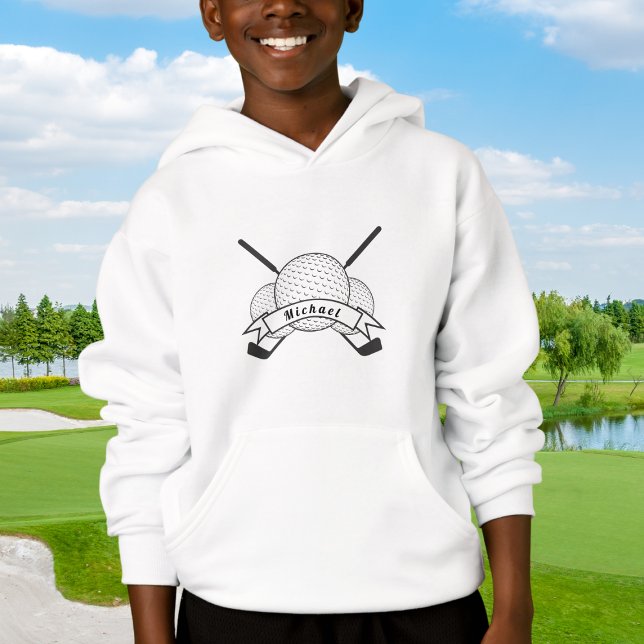 Golf Theme Golfer Personalizado Kid Personalizado (Criador carregado)