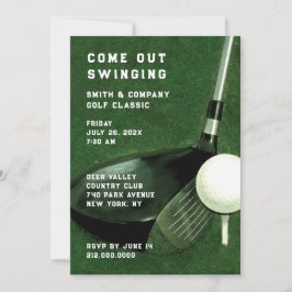 Golf Themed Convite