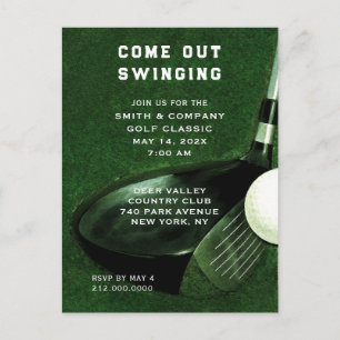 Golf Themed Convite