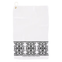 Golf Towel - Banco de Ruas de Washington