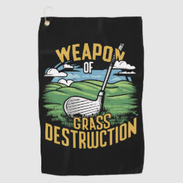 Golf Weapon of Grass Destruction Art