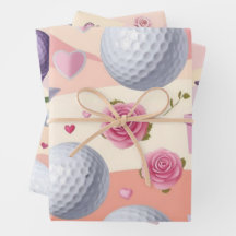 Golfe com tema rosa para Lady Golfer