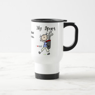 Golfe customizável minha caneca do esporte