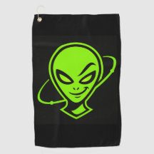 Golfe de Sorte do Alien Verde