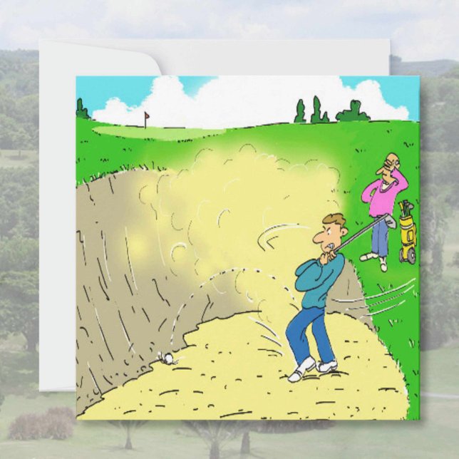 Golfer está preso em um desenho de bunker (Criador carregado)